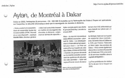 Aylan, de Montréal à Dakar